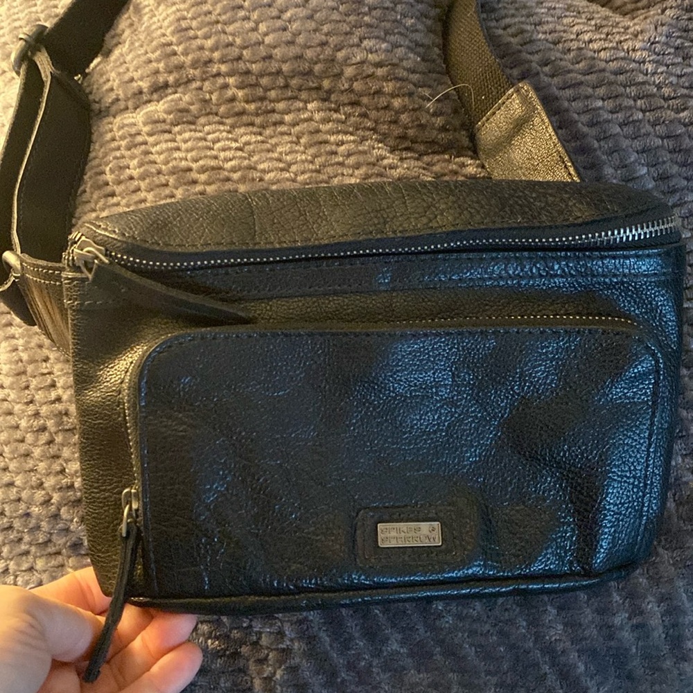Spike and Sparrow leather belt bag